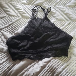 Black Lace Bra
